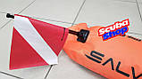 Буй Salvimar Torpedo Nylon з двома прапорами (посилений в нейлоновому чохлі), фото 6
