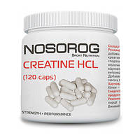 NOSOROG Creatine HCL 240 caps креатин гідрохлорид у таблетках/капсулах creatine hcl креатини