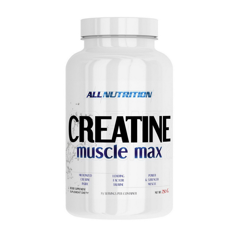 Креатин моногідрат AllNutrition Creatine Muscle Max 250 g без смаку