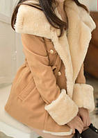 Демісезонне пальто-куртка для модних дівчат