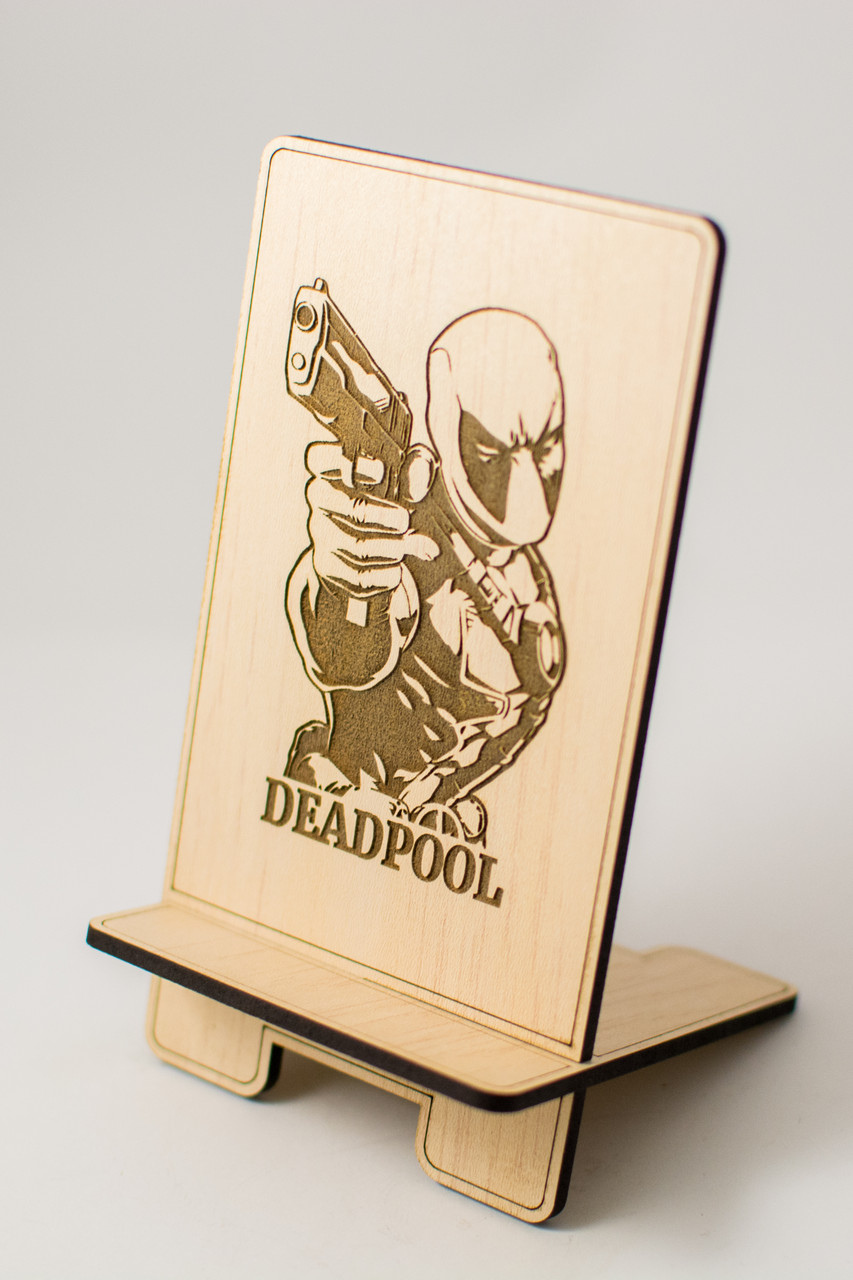 Дідпул Аксесуари для телефонів і смартфонів Підставка під телефон Супергерої марвел Marvel Comics пид айфон, фото 1