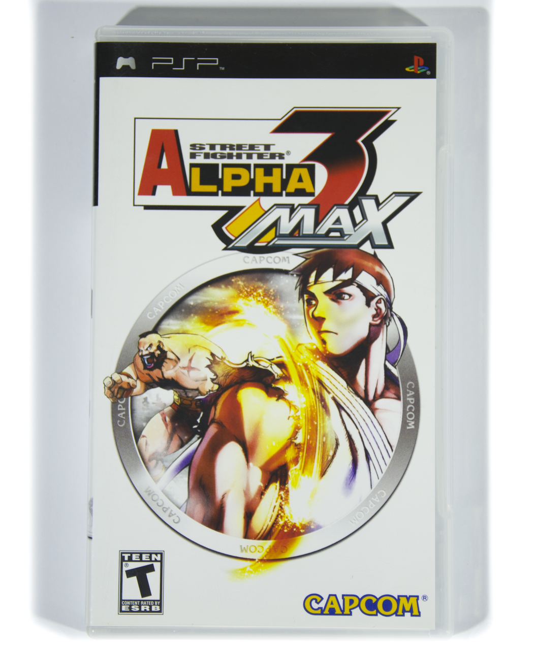 Игровой диск UMD для Sony PSP - Street Fighter Alpha 3 MAX |ENG| (ID ...