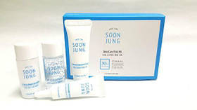 Набір міні-засобів для чутливої шкіри обличчя Etude House Soon Jung Skin Care Trial Kit 4 шт (8806199472534)