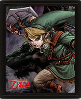 3D Постер The Legend Of Zelda (Twilight Princess) 25,4 x 20,3 см