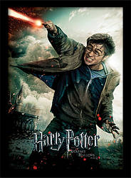 Постер в рамі Harry Potter / Гаррі Поттер (Deathly Hallows Part 2 - Wand) 30 х 40 см