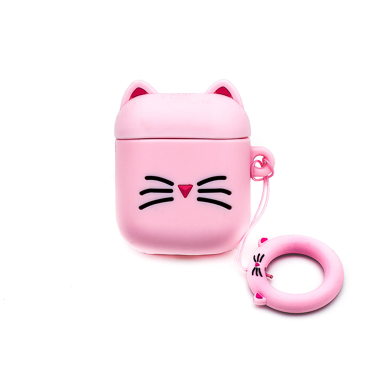 Чохли для Airpods cat pink, фото 1