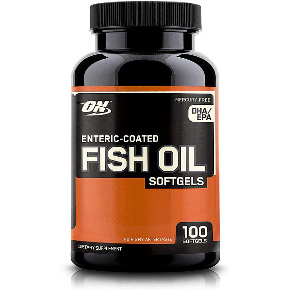 Optimum Nutrition Fish Oil 100 caps риб'ячий жир/жирні кислоти активне довголіття