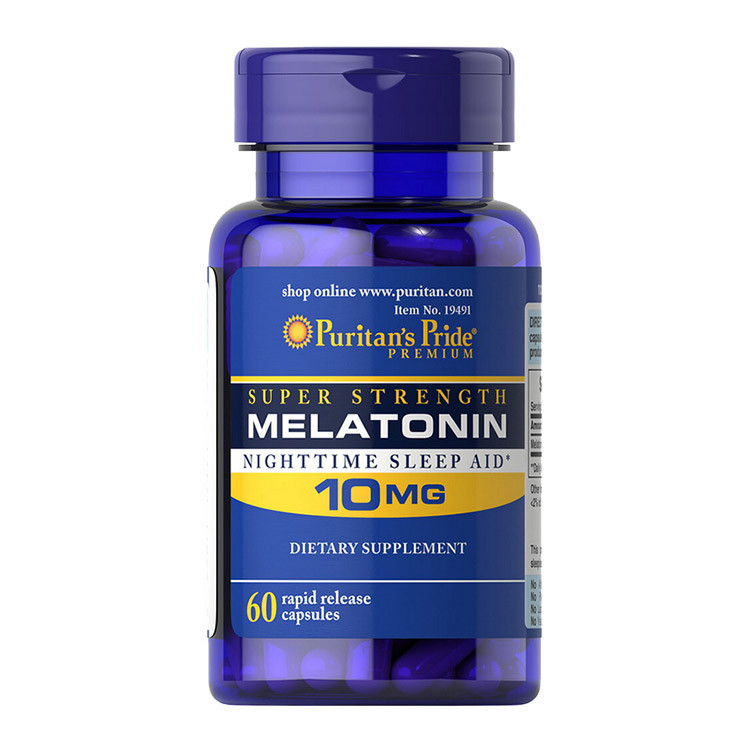 Мелатонін Puritan's Pride Melatonin 10 mg 60 caps