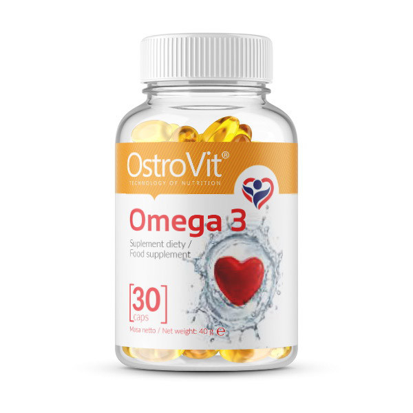 Риб'ячий жир Омега-3 OstroVit Omega 3 30 caps