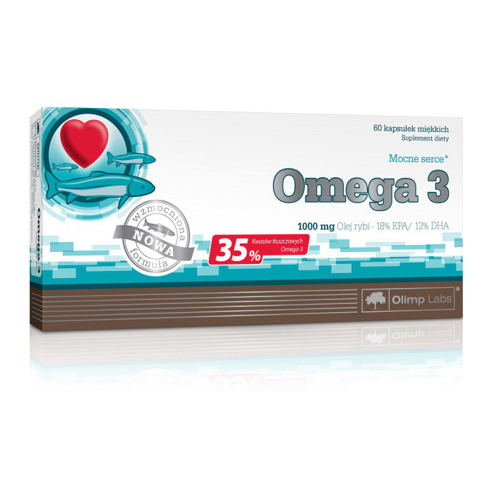 Риб'ячий жир Омега-3 Olimp Omega 3 35% 1000 mg 60 caps