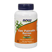 Со Пальметто Екстаркт Now Foods Saw Palmetto Berries 550 mg 100 caps