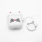 Чохли для Airpods white cat, фото 4