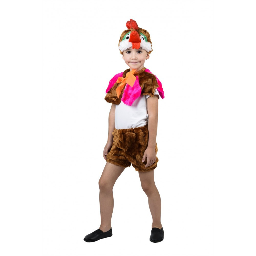 Карнавальний костюм Півника з накидкою для хлопчика, фото 1
