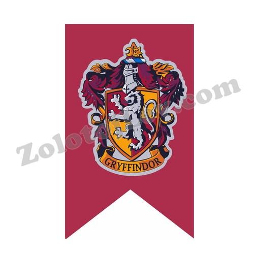 Прапор Грифіндор 75х125 см