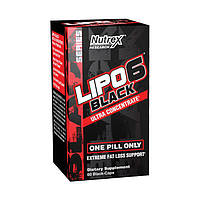 Жироспалювач Nutrex Lipo-6 Black Ultra Concetrate 60 caps Липо 6 для схуднення