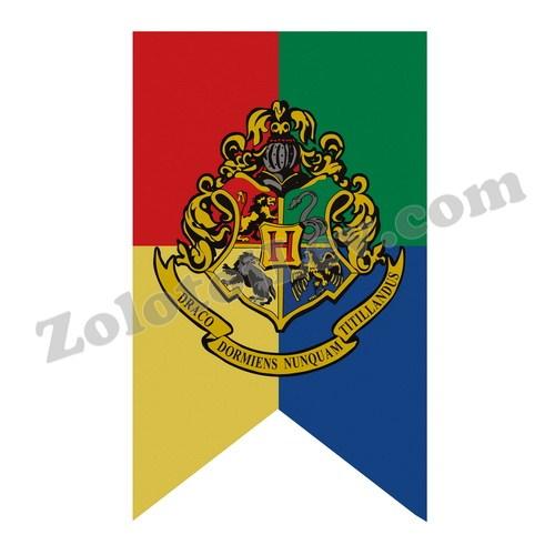 Прапор школи Гогвортс 75х125 см