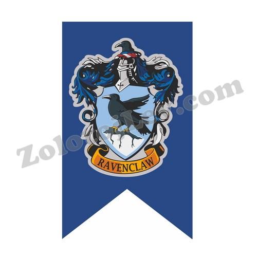 Прапор Рейвенклов 75х125 см