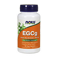 Екстракт зеленого чаю Now Foods EGCg Green Tea Extract 400 mg 90 veg caps