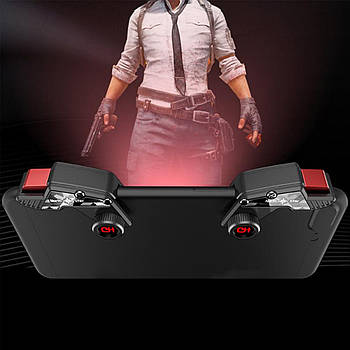 Тригер для телефону Lesko S8 портативний PUBG контролер геймпад для ipad iPhone Android мобільний джойстик