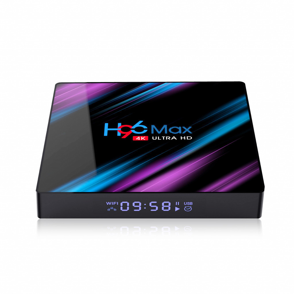 H96 Max 4/32 | RK3318 | Android 9.0 | Андроід ТВ-Приставка | Smart TV Box, фото 1