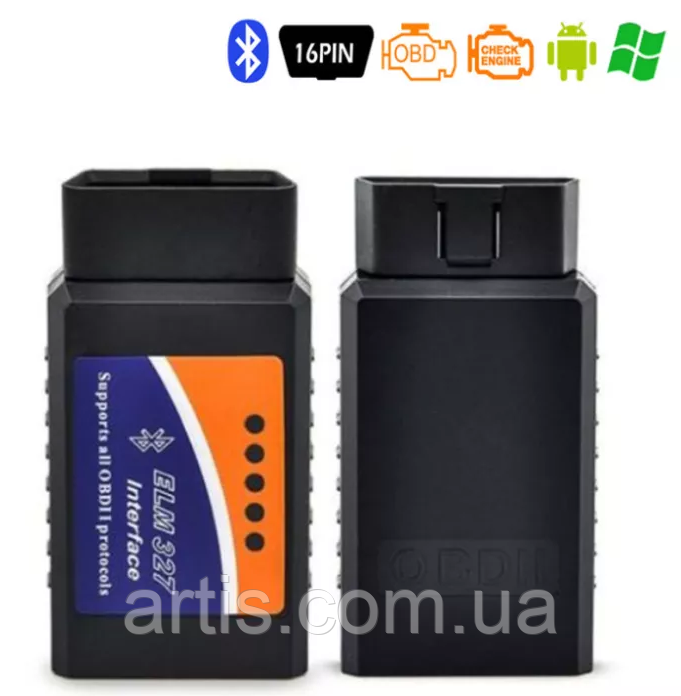 Сканер помилок авто діагностика ELM327 V2.1 OBD2 Bluetooth