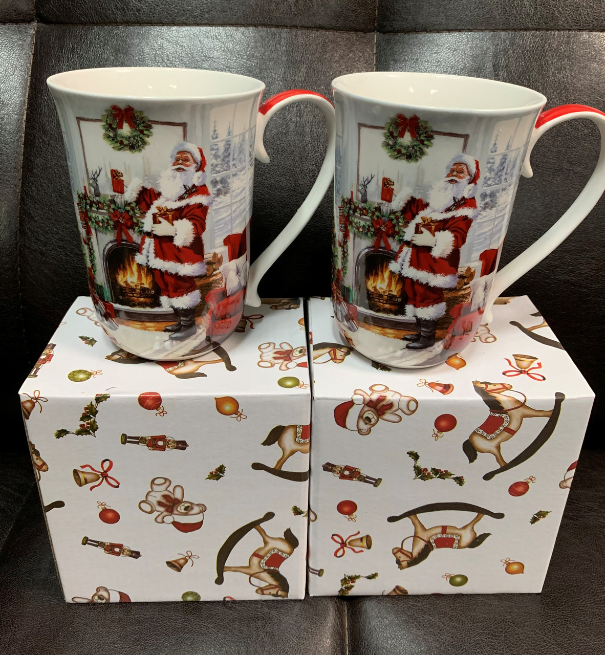 Набір із 2 кухлів Новорічна колекція 985-068-2, фото 1