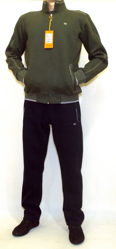 Чоловічий теплий спортивний костюм  Piyera 5012 (M-L), фото 2