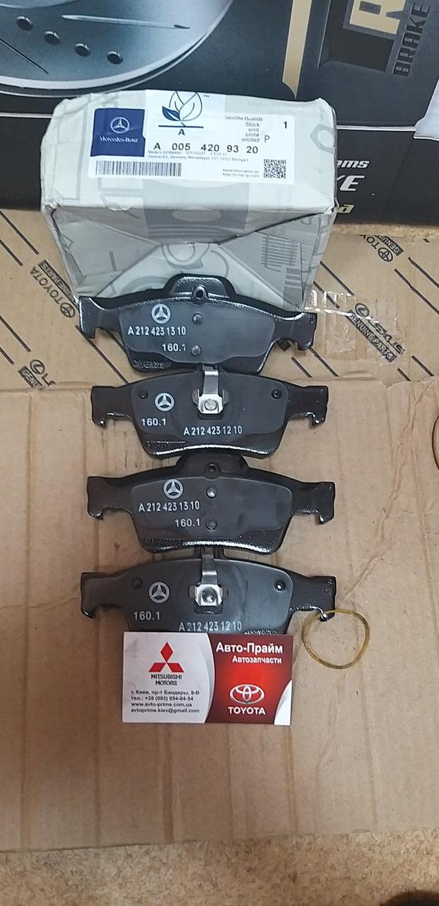 Колодки гальмівні ЗАДЯКИ Mercedes E-Class W211 / W212 09-, Mercedes S-Class W220 SLK, фото 1
