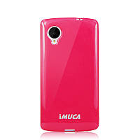 Гелевый чехол iMuca Cool Color для LG Google Nexus 5 Розовый