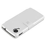 Чехол-книжка iMuca Noble Leather для LG Google Nexus 5 White, фото 6