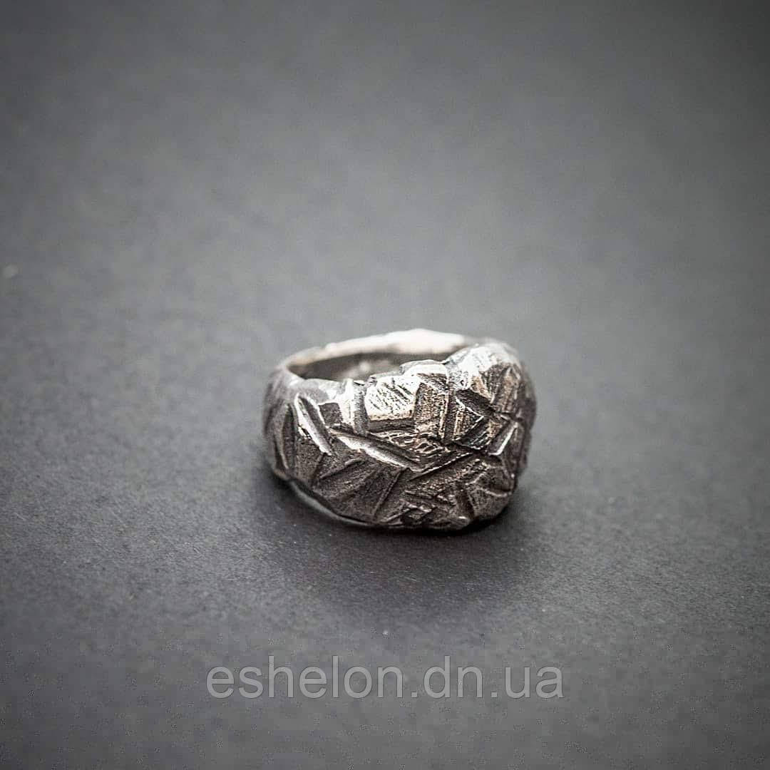 Авторське чоловіче кільце зі срібла Dark Side, фото 1