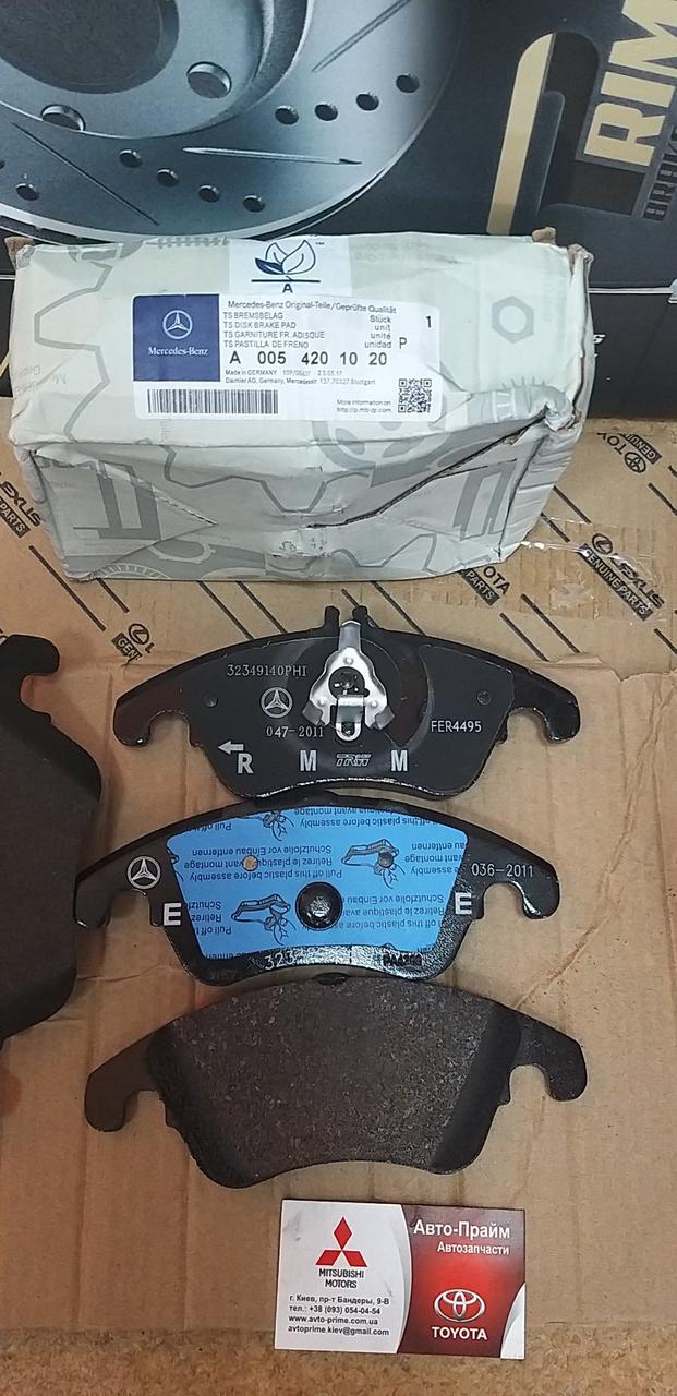 Колодки гальмівні Mercedes C-Class W204 06-14 E-Class W211 02-09 W212 09-, Mercedes SLK-Class 0054201020, фото 1