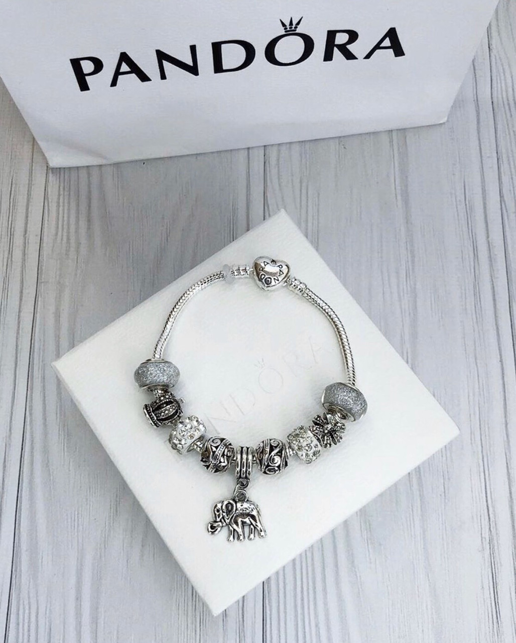 Pandora браслет із шармами ( стильний браслет пандора)