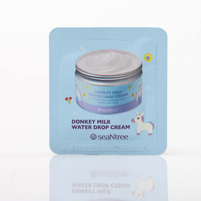Крем з основим молоком SeaNTree Donkey Milk Drop Cream Пробник 1 мл