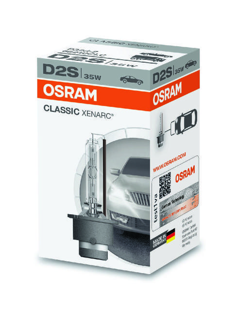 Ксенонова лампа Osram D2S 35W Xenarc Classic (66240 CLC)
