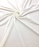 Стрейч велюр колір білий (ш.150 см)Корея