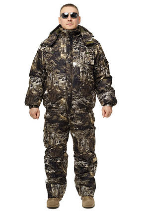 Зимовий дихаючий костюм, штани напівкомбінезон зимовий "Снайпер" Є всі розміри з 46-66, фото 2