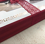 Полуторна постільна білизна зі страйп сатину 150х220 (16904) Бавовняна постільна білизна Кольоровий страйп сатин, фото 6