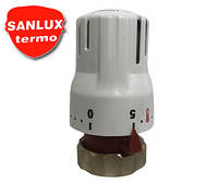 Термостатическая головка Sanlux F002 M30х1,5 с жидкостным датчиком