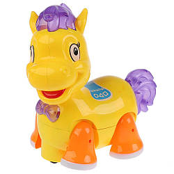 Музична Конячка 8359-1 іграшкове лоша світлові ефекти