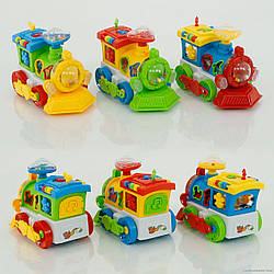 Музичний Паровозик 8688J іграшка дитяча сортер