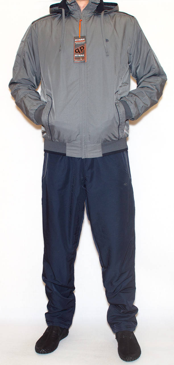 Чоловічий спортивний зимовий костюм плащівка Piyera 4038 (XL-2XL) XXL