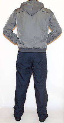 Чоловічий спортивний зимовий костюм плащівка Piyera 4038 (XL-2XL), фото 3