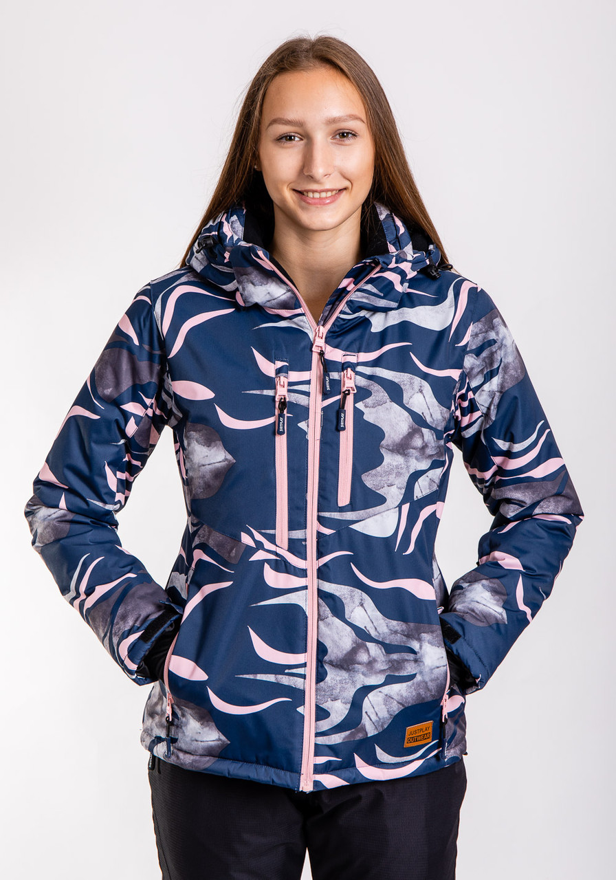 Куртка лижна жіноча Just Play Petra синій (B2368-blue) — M