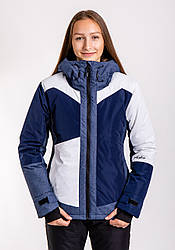 Куртка лижна жіноча Just Play синій / білий (B2359-navyWhite) — M