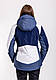 Куртка лижна жіноча Just Play синій / білий (B2359-navyWhite) — XL, фото 3