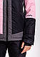 Куртка лижна жіноча Just Play рожевий / чорний (B2359-darkGrey-heatherGrey) — M, фото 2
