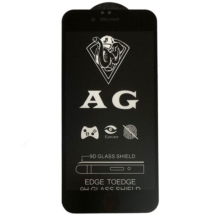 Защитное стекло Full Glue Matte для Apple iPhone 6 / Apple iPhone 6s - Black - фото 1 - id-p1058184556