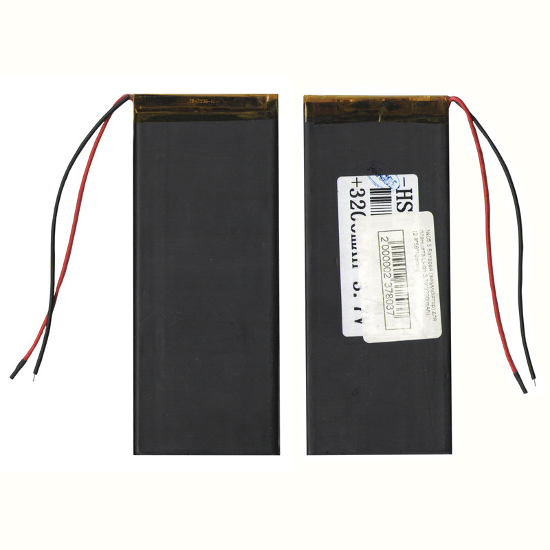 №05.3 Акумуляторна батарея для планшета Li-ion 3,7 V 3200mAh (2.9*50*109mm)