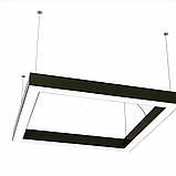 Алюмінієвий світильник з LED профілю 18W 50x70х600мм, фото 4